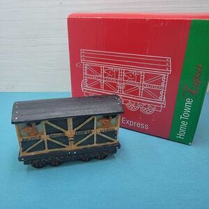 JCPenney Home Towne Express 1998 Reindeer Train Car 5" Christmas Decor